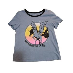 Kohl's Favorite Short Sleeve Ringer Tee, L (10/12)